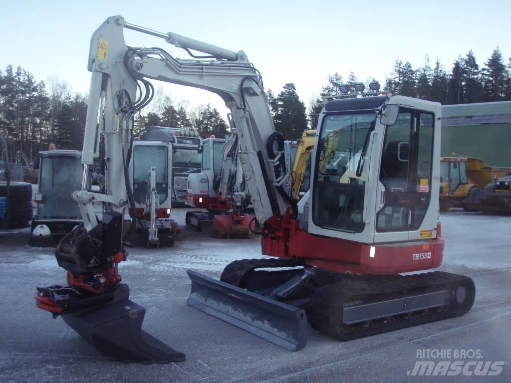 Takeuchi TB153FR Mini ekskavatoriai < 7 t
