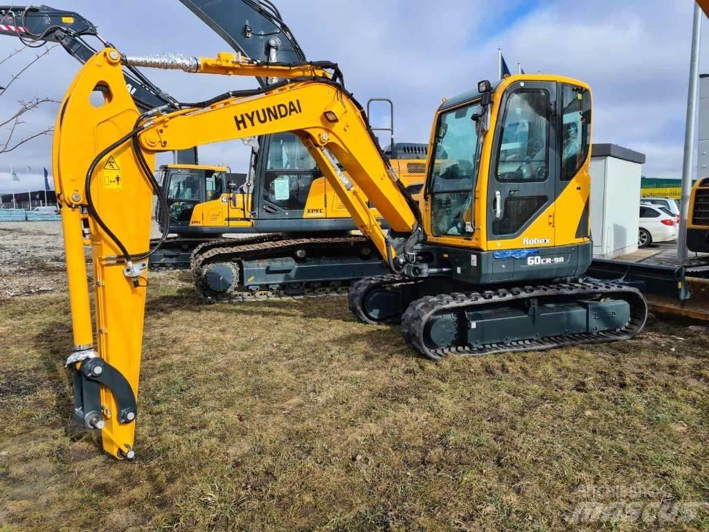 Hyundai R60CR-9A Mini ekskavatoriai < 7 t