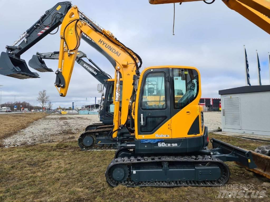 Hyundai R60CR-9A Mini ekskavatoriai < 7 t