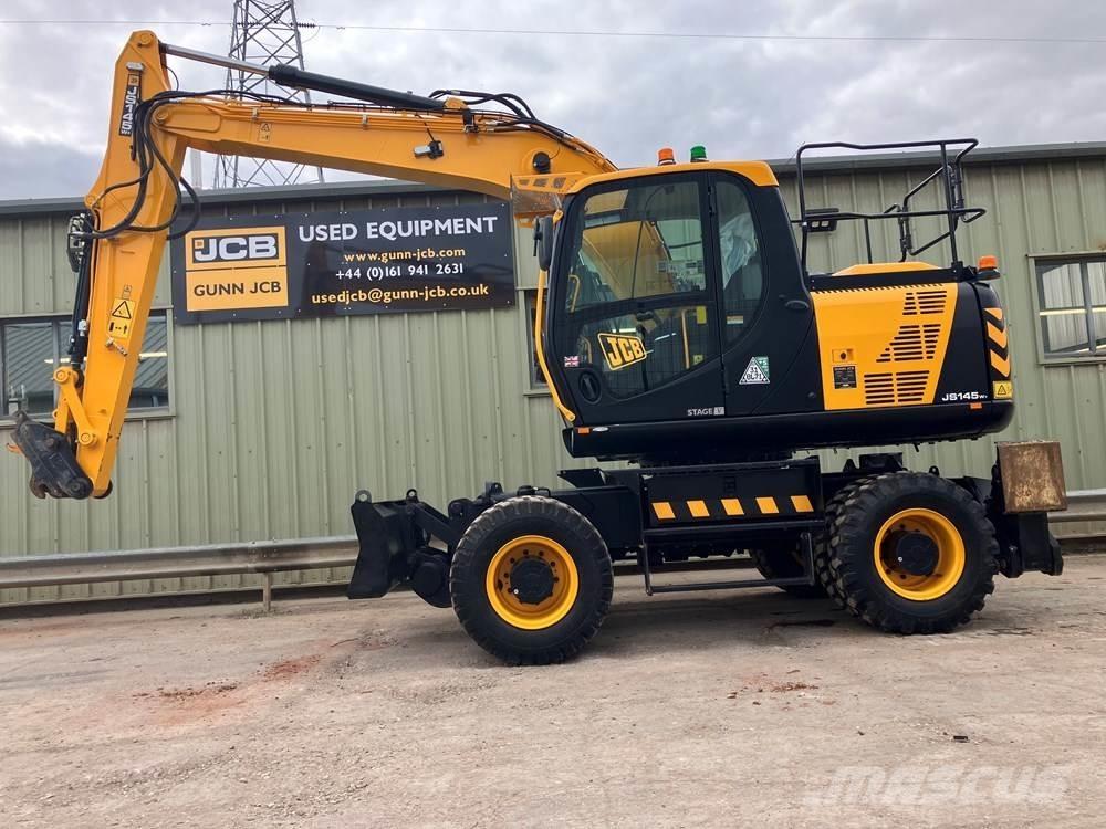 JCB JS145W Ratiniai ekskavatoriai