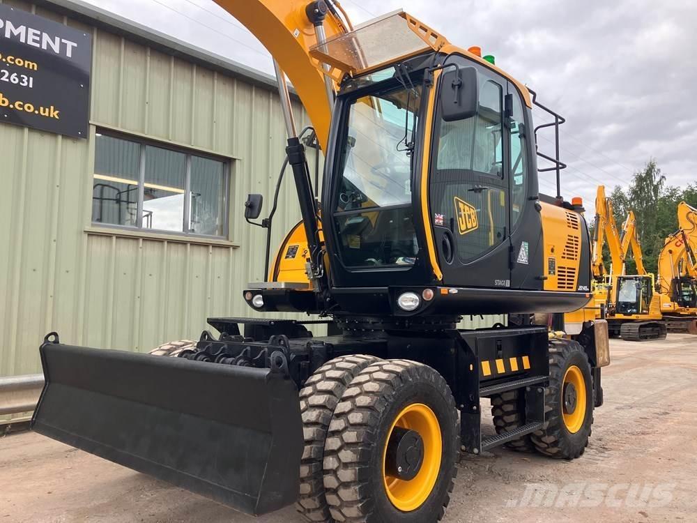 JCB JS145W Ratiniai ekskavatoriai