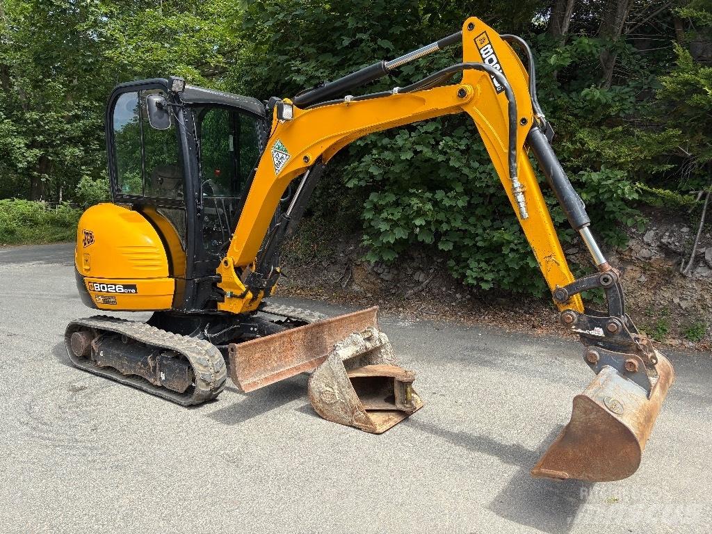 JCB 8026 CTS Mini ekskavatoriai < 7 t