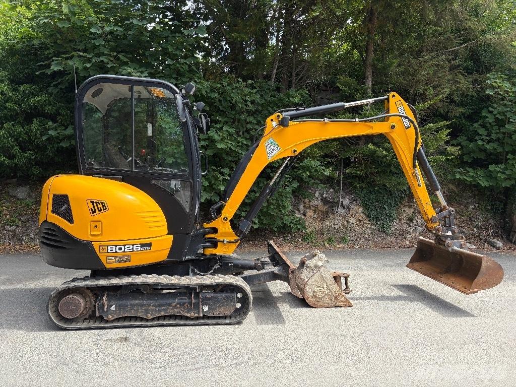 JCB 8026 CTS Mini ekskavatoriai < 7 t