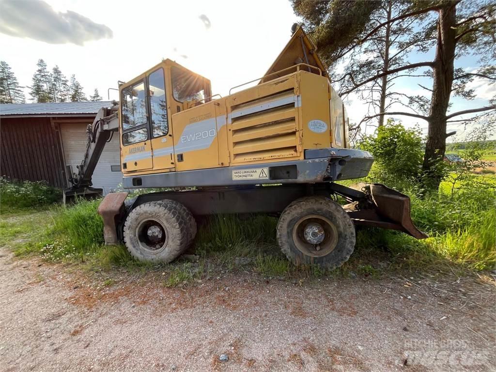 Åkerman EW200 4X4 Ratiniai ekskavatoriai