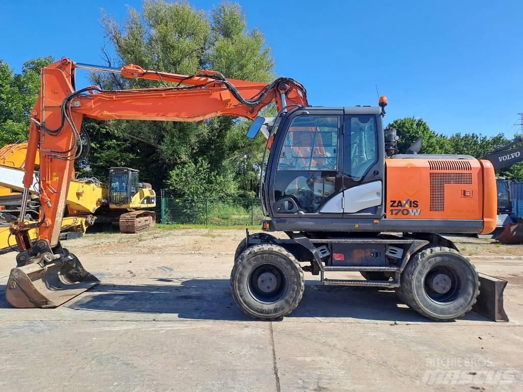 Hitachi ZX 170 W-5 B Ratiniai ekskavatoriai