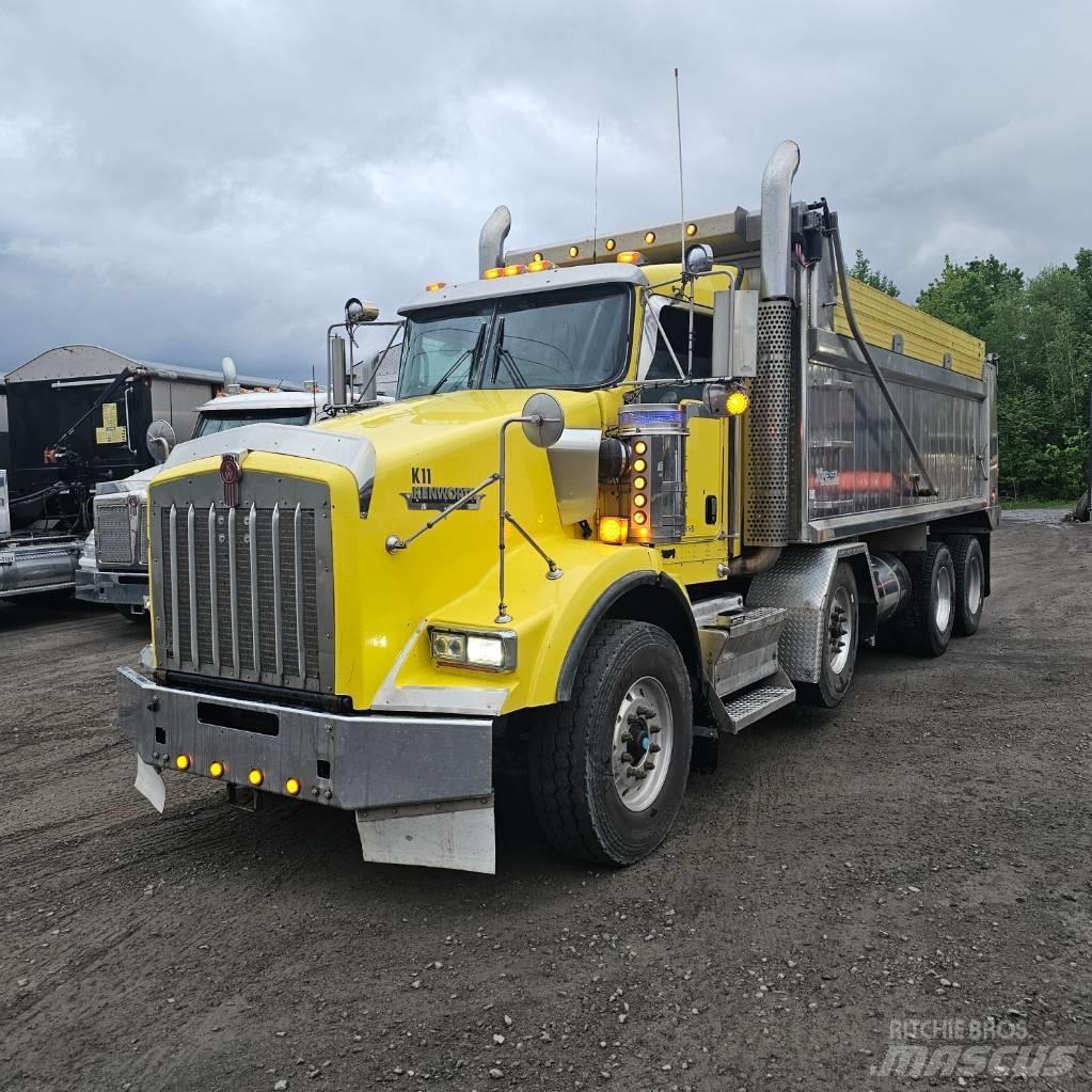 Kenworth T 800 Savivarčių priekabų vilkikai