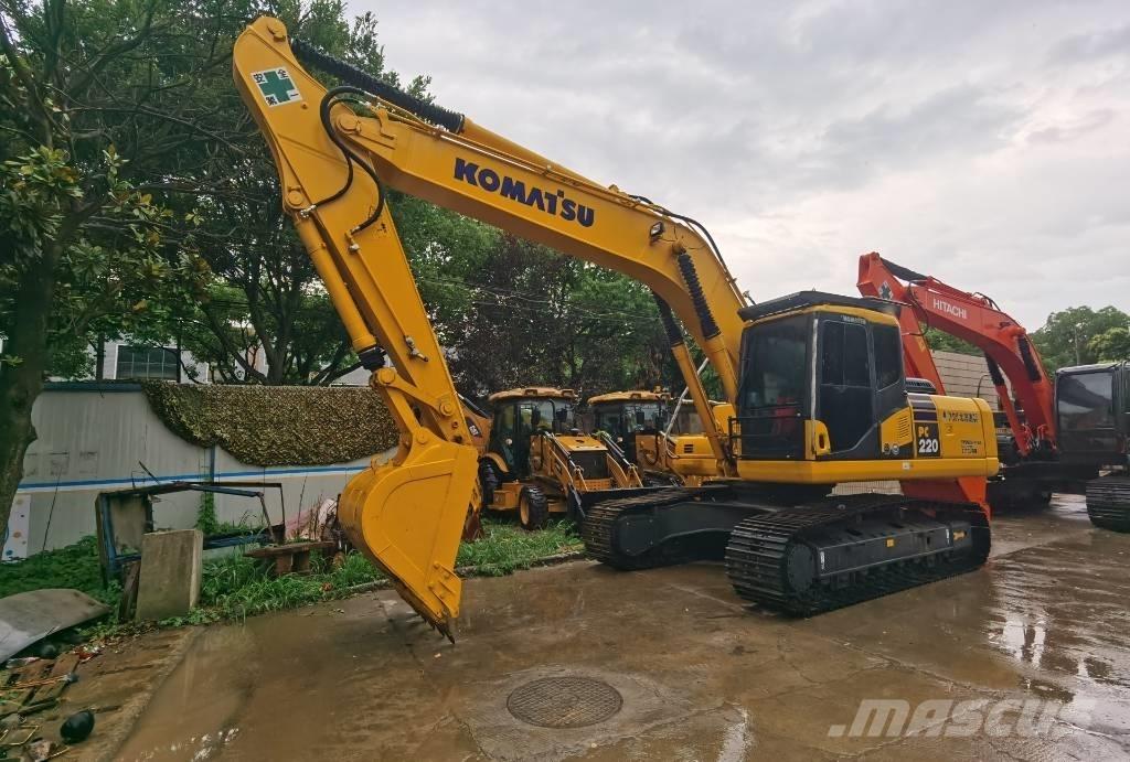 Komatsu PC220-7 Vikšriniai ekskavatoriai