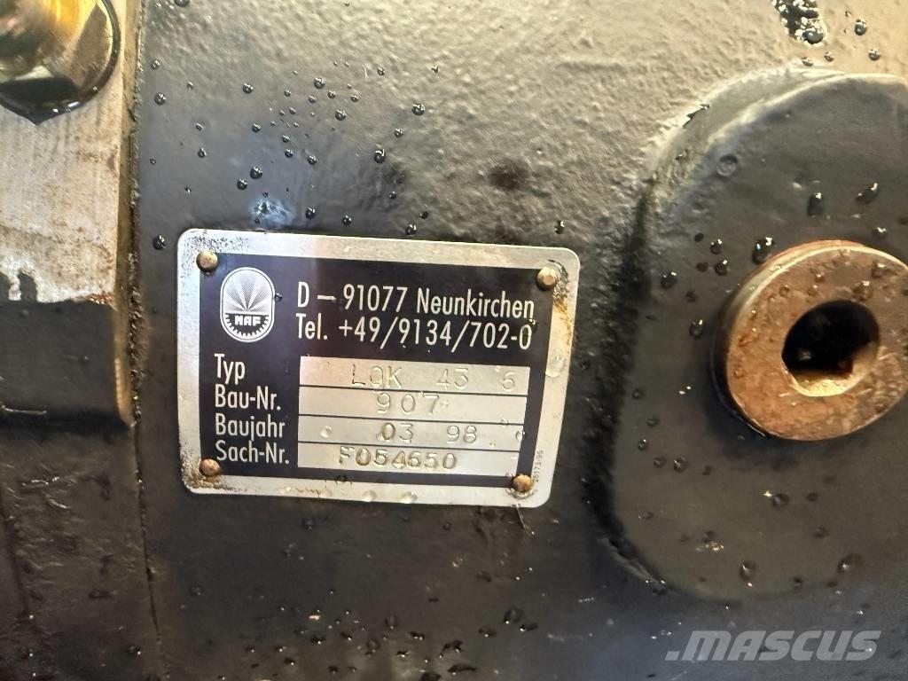 Timberjack 1270 Transmisijos