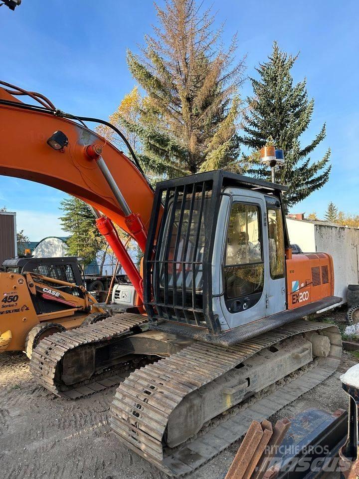 Hitachi EX 200 Griovimo ekskavatoriai