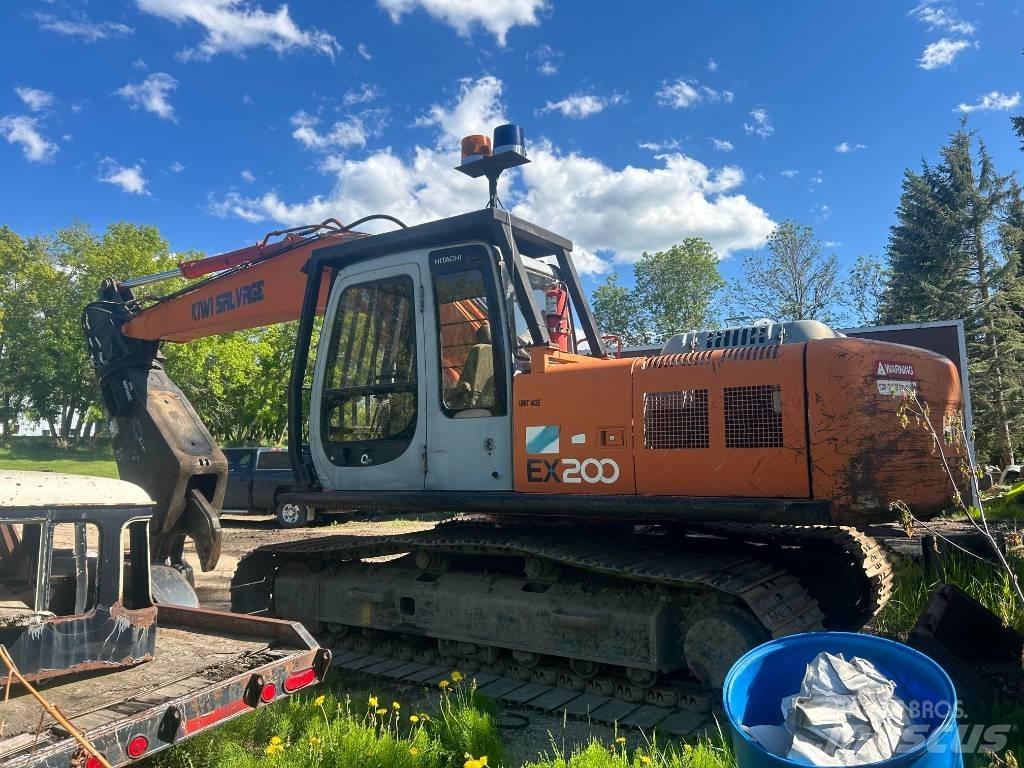 Hitachi EX 200 Griovimo ekskavatoriai