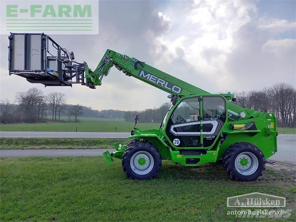 Merlo p40.17plus Teleskopiniai krautuvai žemės ūkiui