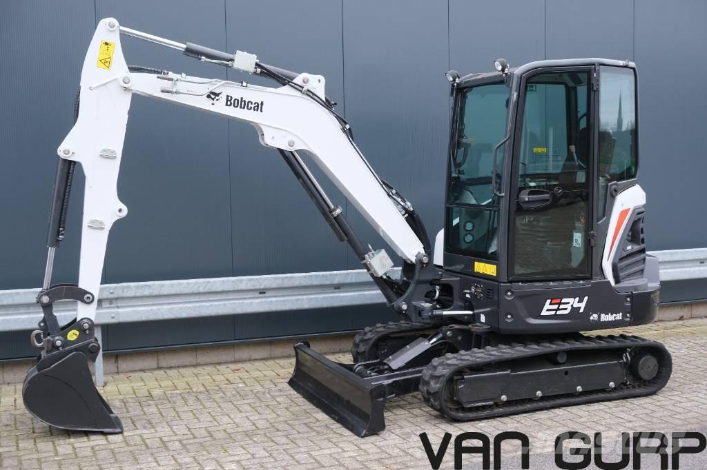 Bobcat E34 | 2021 | 830h Mini ekskavatoriai < 7 t
