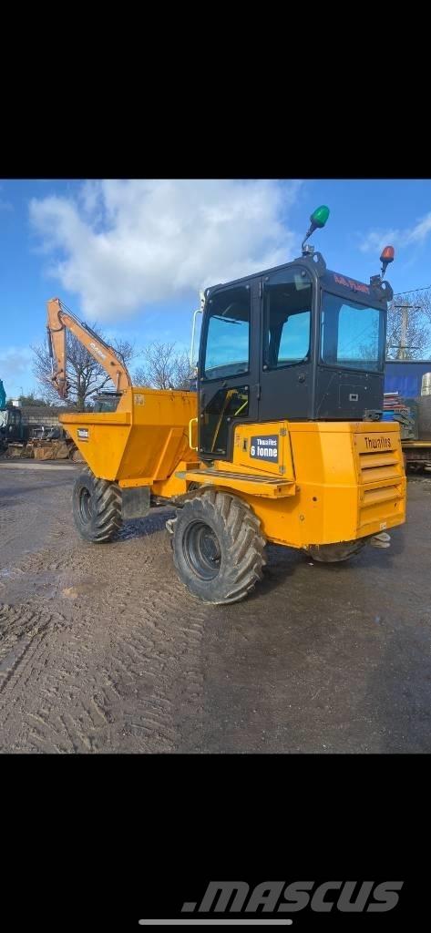 Thwaites 6 ton cab Statybiniai savivarčiai sunkvežimiai