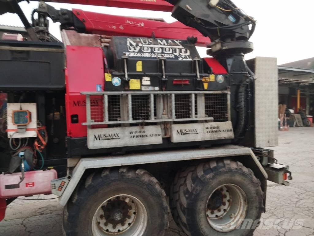 Mus-Max WT 10 XL Medienos smulkintuvai