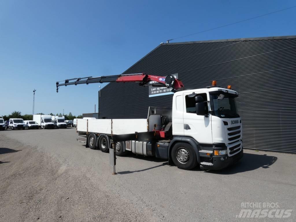 Scania G 450 Automobiliniai kranai