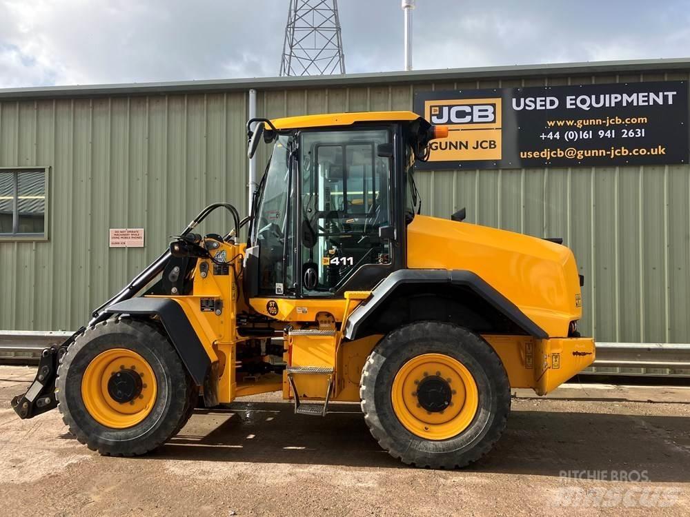JCB 411 Naudoti ratiniai krautuvai