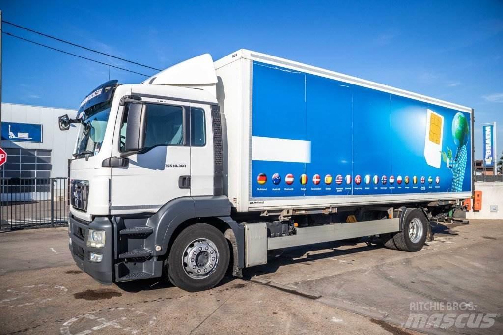 MAN TGS 18.360 LL Sunkvežimiai su dengtu kėbulu