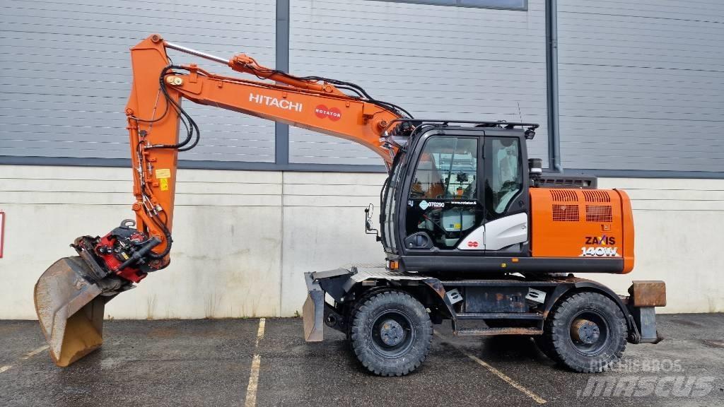 Hitachi ZX140W-6 Ratiniai ekskavatoriai