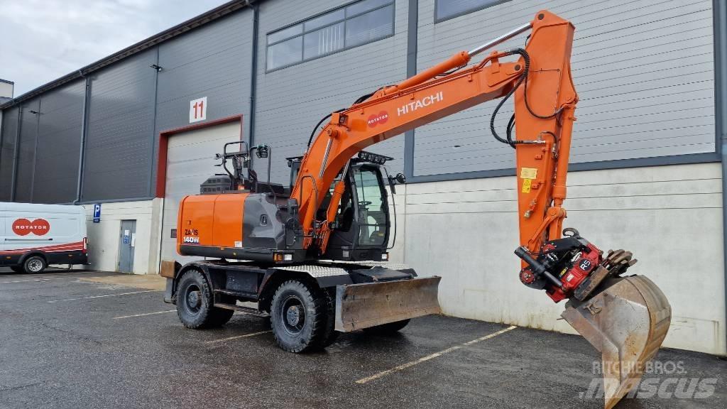 Hitachi ZX140W-6 Ratiniai ekskavatoriai