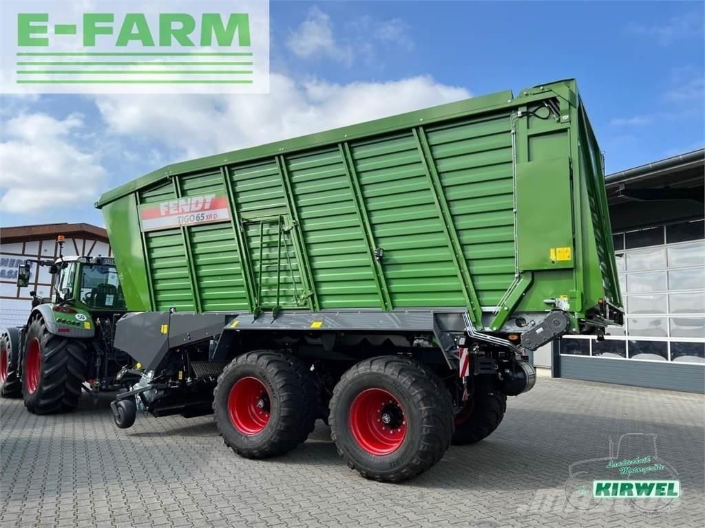 Fendt tigo 65 xr Kitos puspriekabės