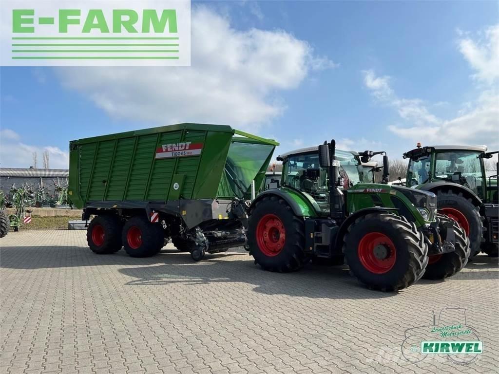 Fendt tigo 65 xr Kitos puspriekabės