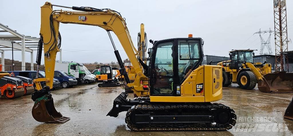 CAT 308 Vidutinės galios ekskavatoriai 7-12 t