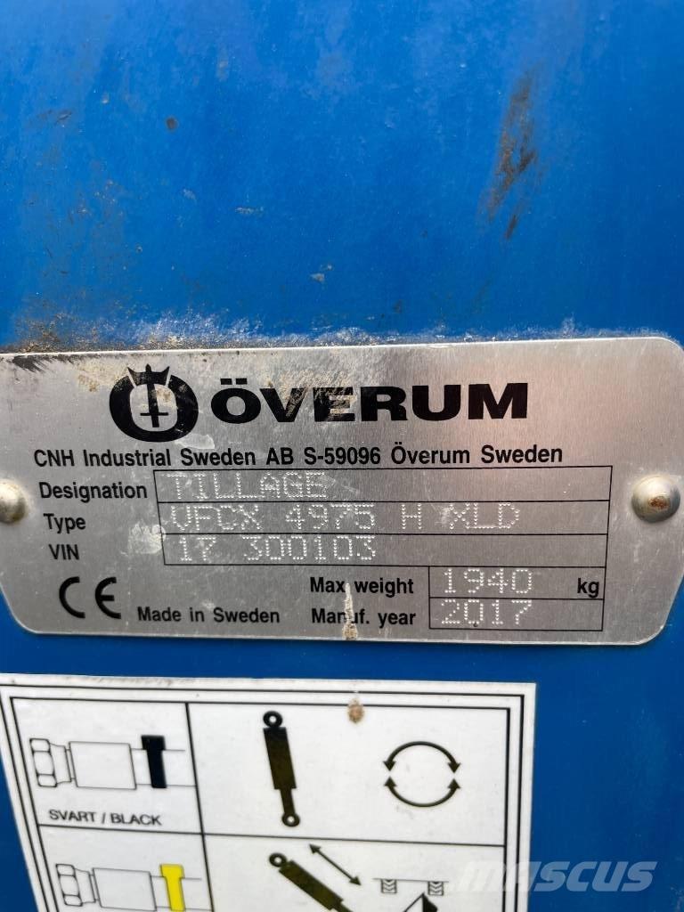 Överum VFCX4975 Apverčiamieji plūgai