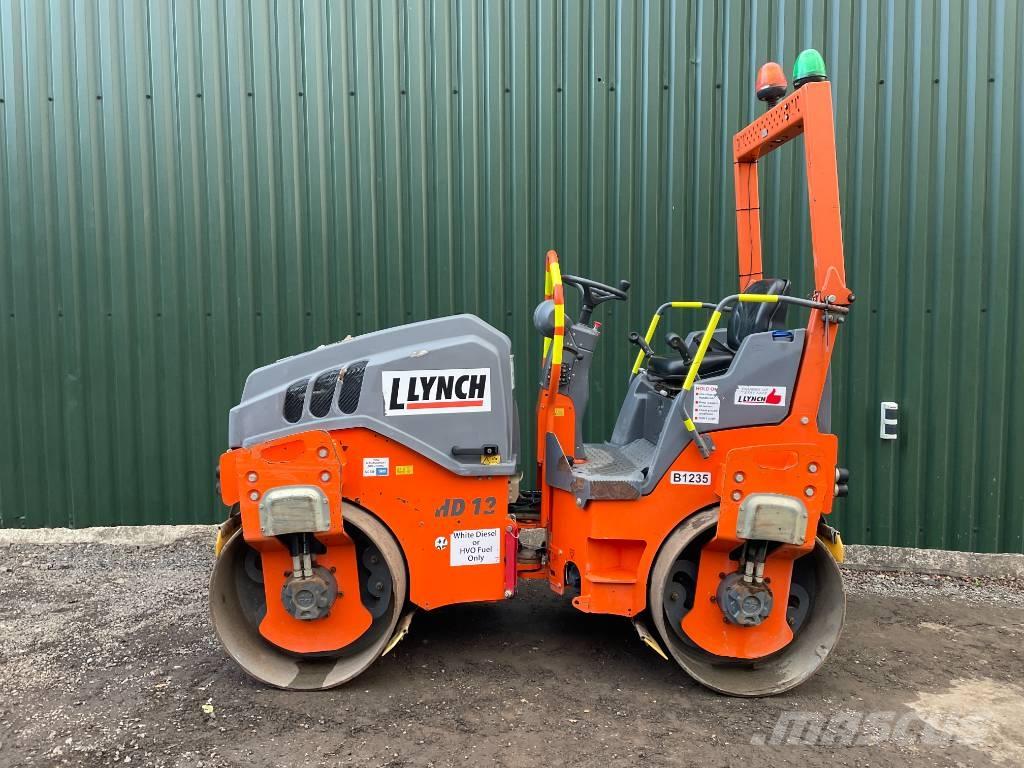 Hamm HD 12 VV Porinių būgnų volai