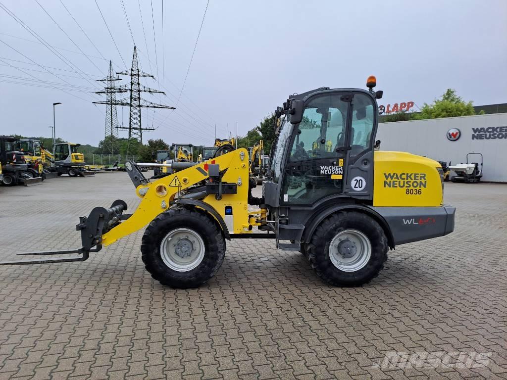 Wacker Neuson WL60 Naudoti ratiniai krautuvai