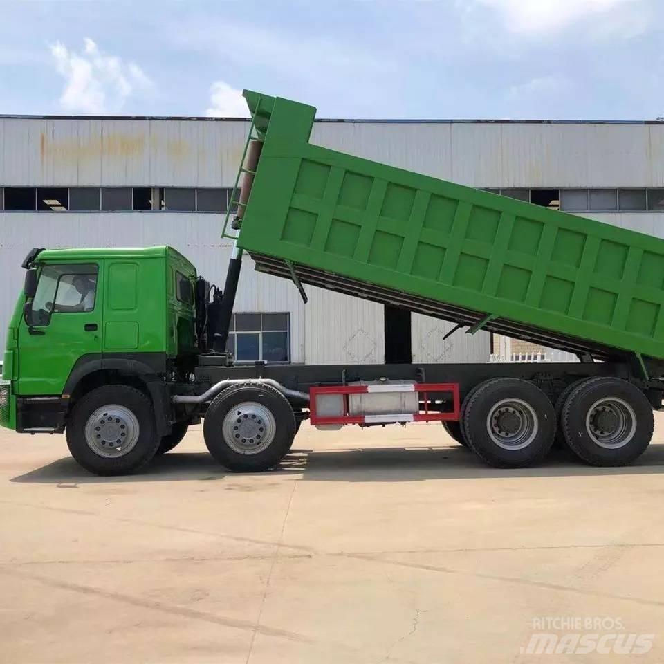 Howo 371 8x4 Savivarčių priekabų vilkikai