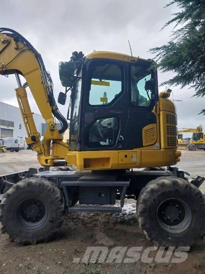 Komatsu PW138MR-11 Ratiniai ekskavatoriai