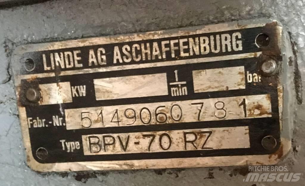 Linde BPV70RZ Hidraulikos įrenginiai