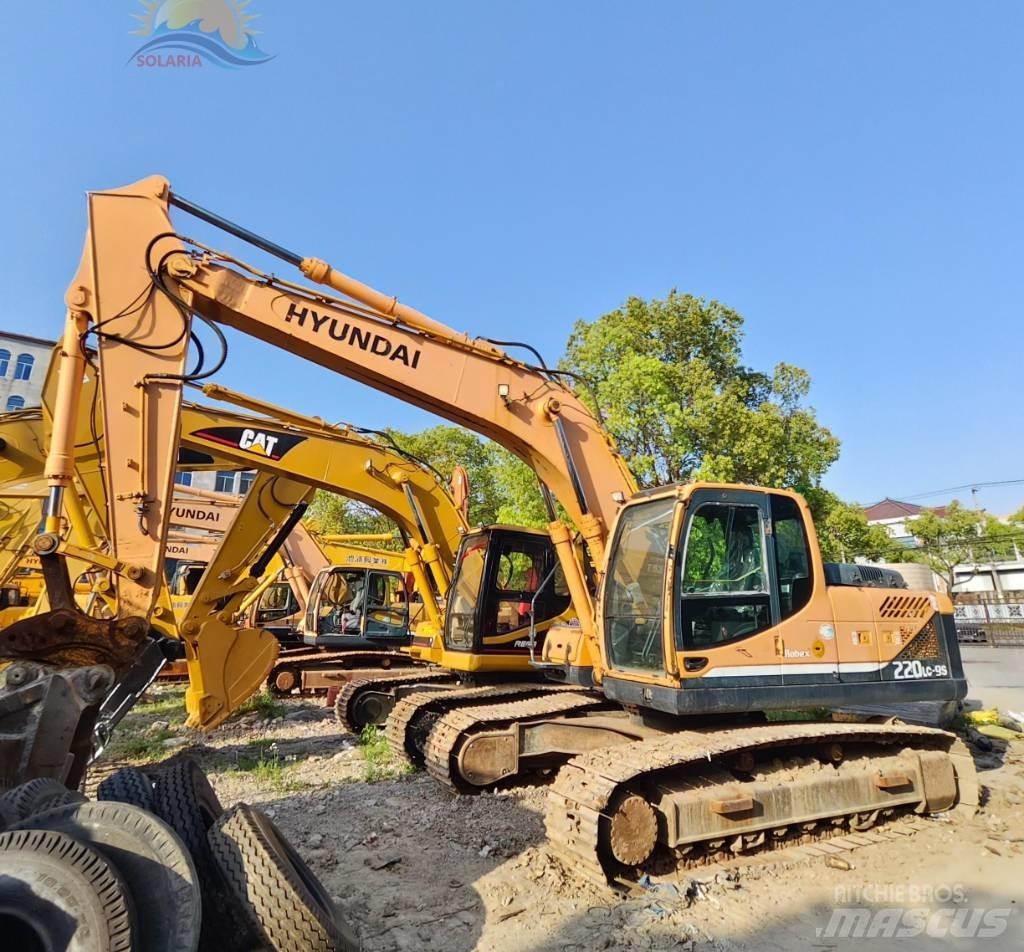 Hyundai R220LC-9S Vikšriniai ekskavatoriai