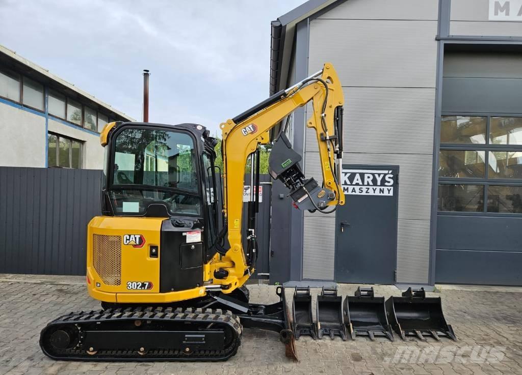 CAT 302.7 CR Mini ekskavatoriai < 7 t