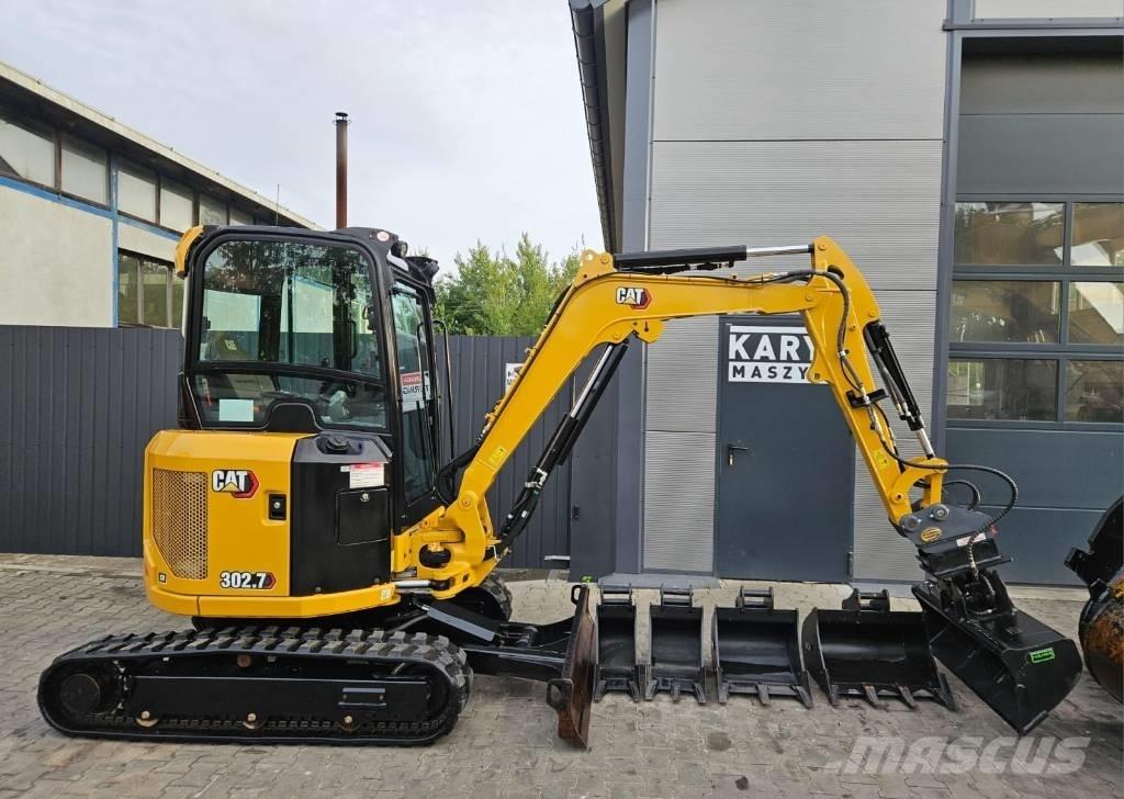 CAT 302.7 CR Mini ekskavatoriai < 7 t