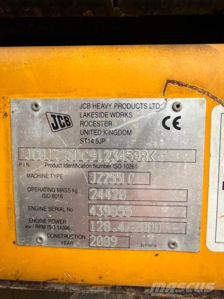 JCB JZ 255LC Vikšriniai ekskavatoriai
