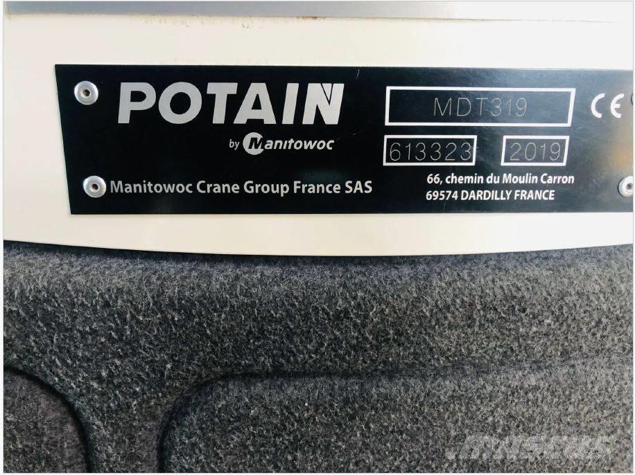Potain MDT319 Bokštiniai kranai