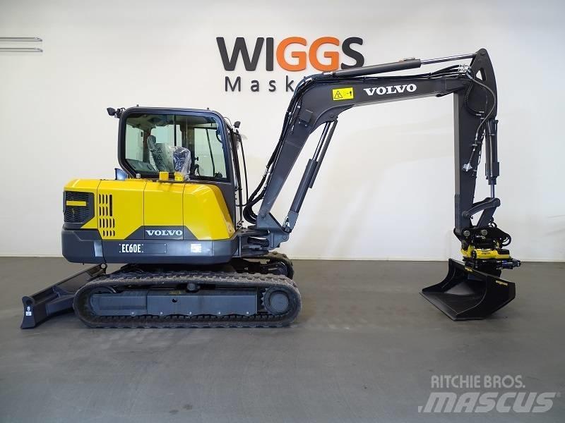 Volvo EC60E Mini ekskavatoriai < 7 t