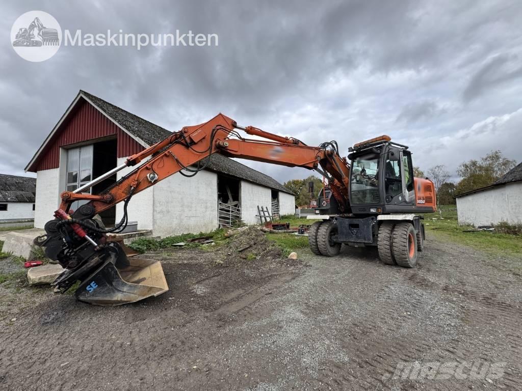 Hitachi ZX 140 W-3 Ratiniai ekskavatoriai