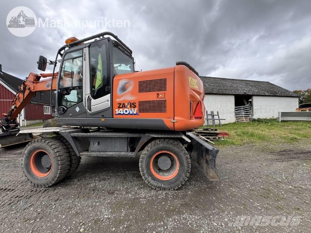 Hitachi ZX 140 W-3 Ratiniai ekskavatoriai