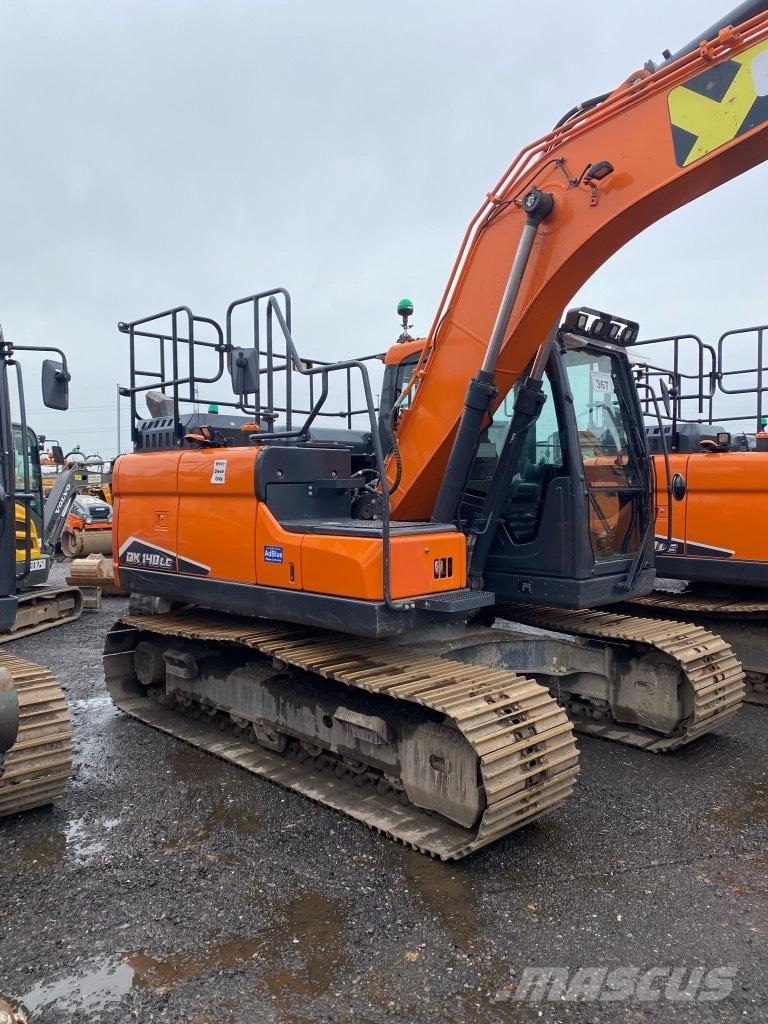 Doosan DX 140 LC Vikšriniai ekskavatoriai