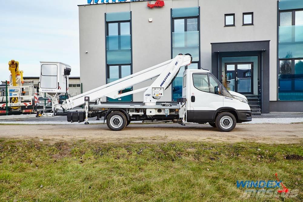 Multitel MT 182 EX Ant vilkikų montuojamos kėlimo platformos