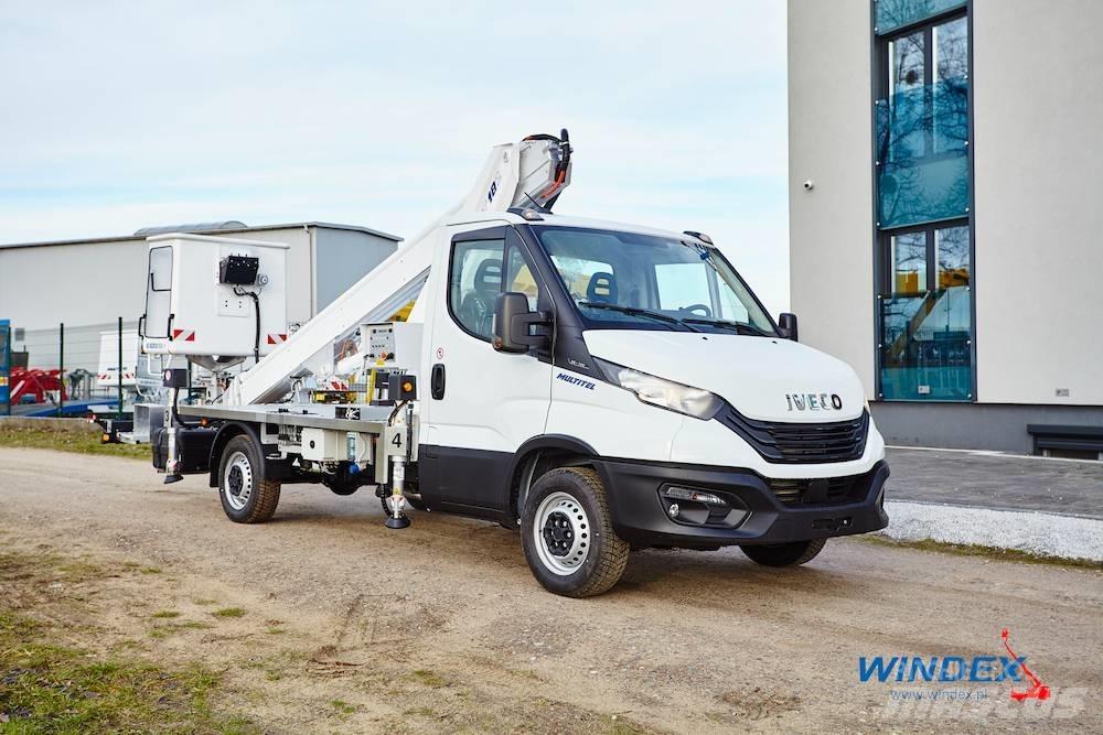 Multitel MT 182 EX Ant vilkikų montuojamos kėlimo platformos