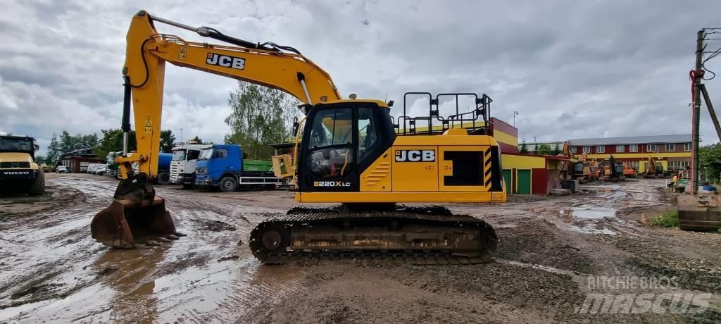 JCB 220X LC Vikšriniai ekskavatoriai