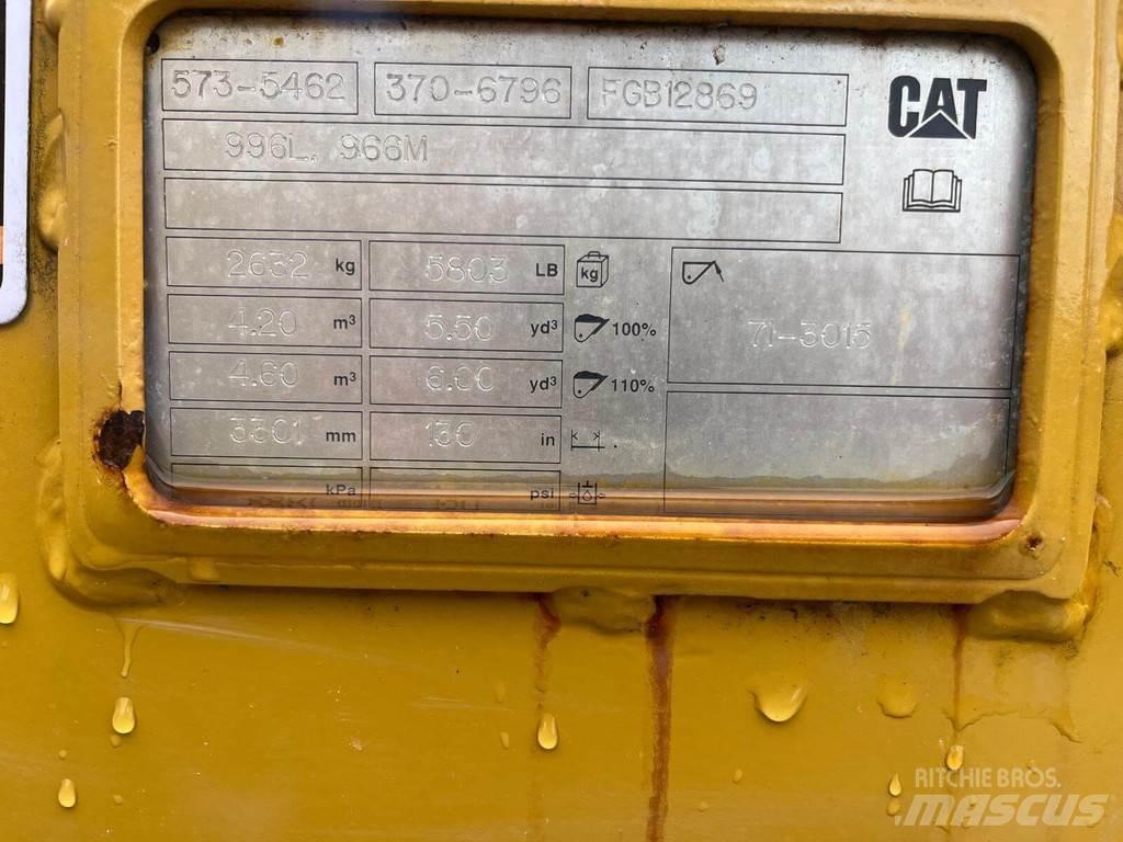 CAT 966 XE Naudoti ratiniai krautuvai