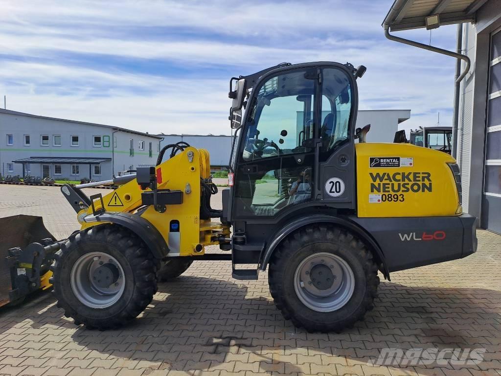 Wacker Neuson WL60 Naudoti ratiniai krautuvai