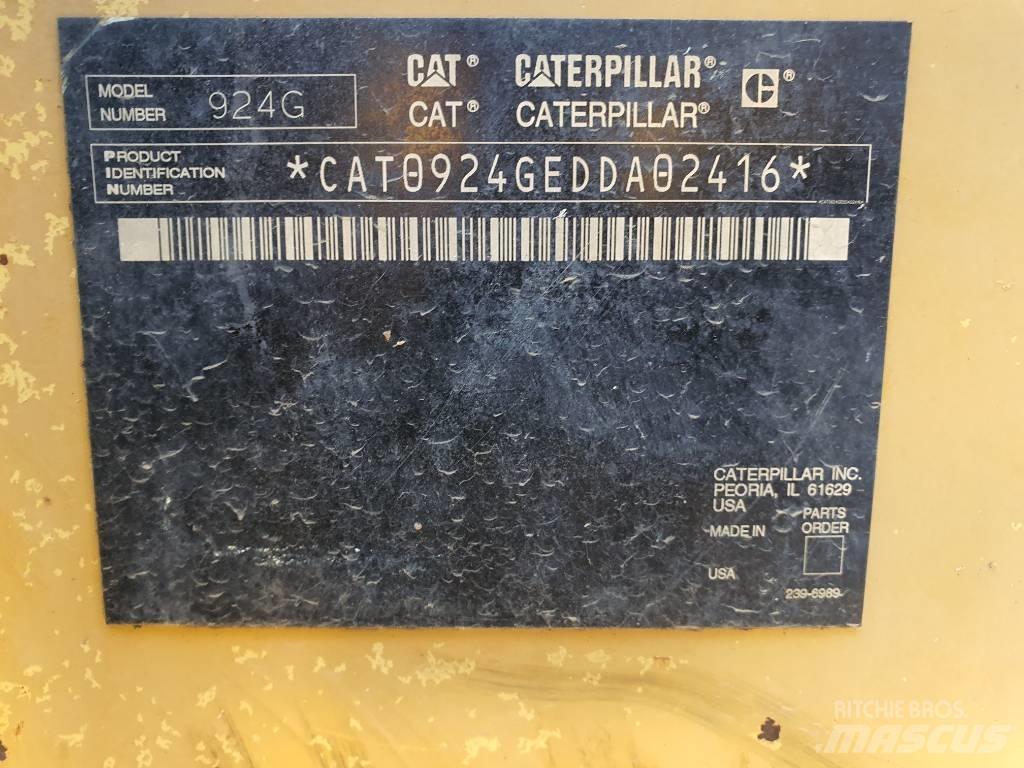 CAT 924 G Naudoti ratiniai krautuvai