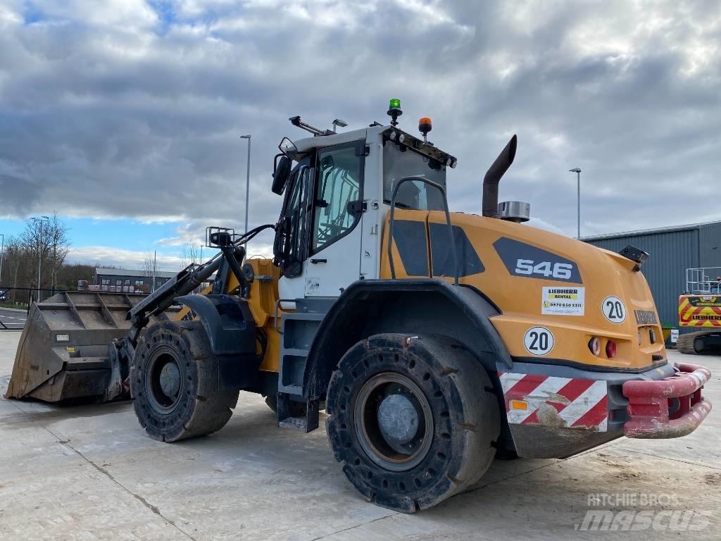 Liebherr L546 Naudoti ratiniai krautuvai