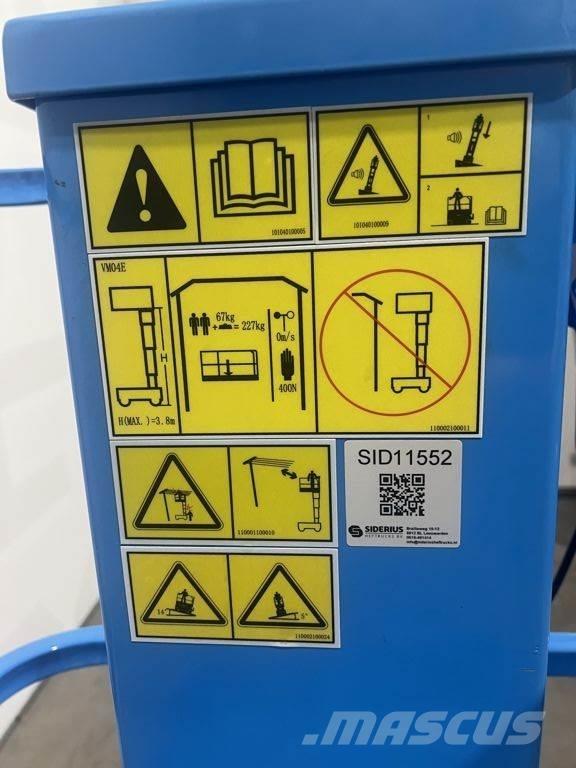 Sinoboom VM04E Kiti keltuvai ir platformos