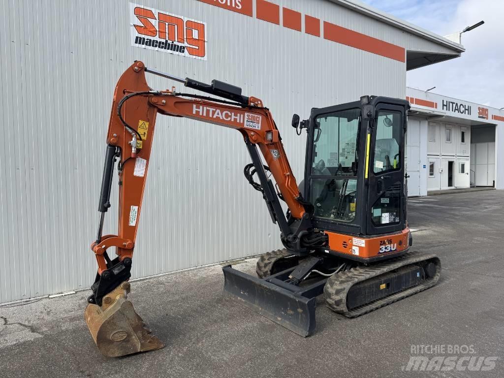 Hitachi ZX 33 U-6 Mini ekskavatoriai < 7 t